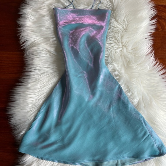 Princess Polly Celena mini dress blue - Picture 7 of 9